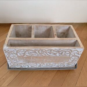 World Market boho silverware/cutlery kitchen organizer